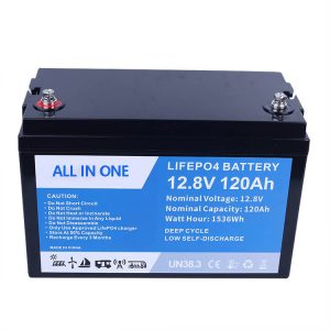 Акумулаторна батерия 12V 120Ah литиево-йонна батерия