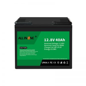 12.8V 40Ah LiFePO4 Заместваща оловно -киселинна литиево -йонна батерия 12V 40Ah