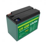 Поддръжка Персонализирана слънчева 12v 40ah 42ah Lifepo4 Cell Lifepo4 батерия с BMS