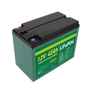 Поддръжка Персонализирана слънчева 12v 40ah 42ah Lifepo4 Cell Lifepo4 батерия с BMS