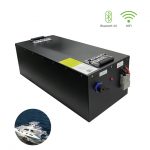 гъвкави потребителски LiFePO4 16S1P 48V 100Ah акумулаторни батерии Akku за морски лодки и яхти батерия с Bluetooth