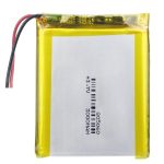805060 3.7V 3000mAh акумулаторна Lipo полимерна батерия