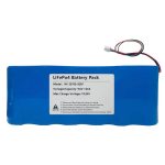 Lifepo4 Battery Pack 9.6V 12AH 3S2P For Solar Street Light