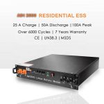 Решетка за включване / изключване 48v 10kW акумулираща енергия слънчева система lifepo4 48v 50Ah 100Ah 200Ah литиева батерия