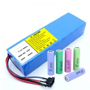 Литиева батерия 18650 60V 12AH литиево-йонна акумулаторна акумулаторна батерия