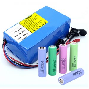 Литиева батерия 18650 48V 12AH 48V 500W електрическа батерия с BMS
